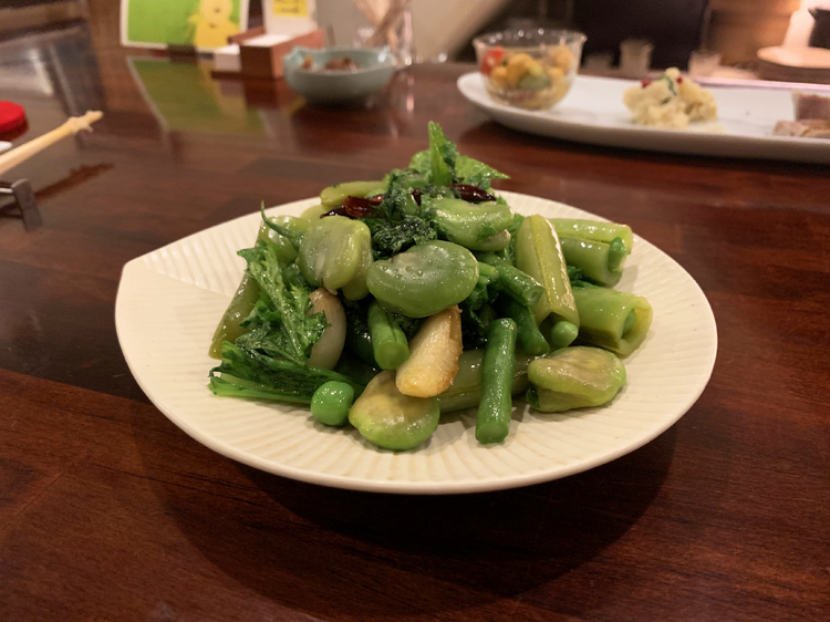 【すぱいす暮らし】春野菜のペペロンチーノ