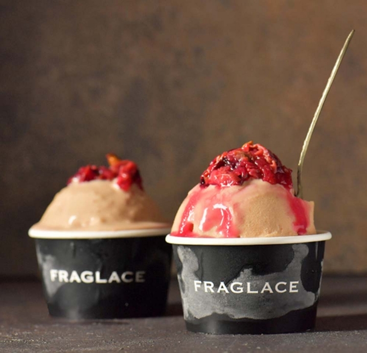 新発売【ティルプス】田村シェフ監修｜香りをたべるバラのアイスクリーム『FRAGLACE（フレグラス）』