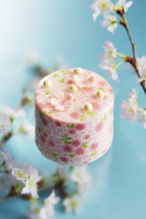 『桜風味のホワイトチョコレートのムース』1個 650円（税込）
