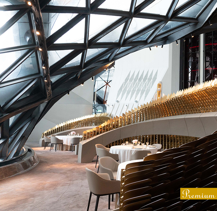 ザハ・ハディドが設計！マカオの新ホテル「モーフィアス」で美食体験を／【Yi】、【Alain Ducasse at Morpheus】ほか