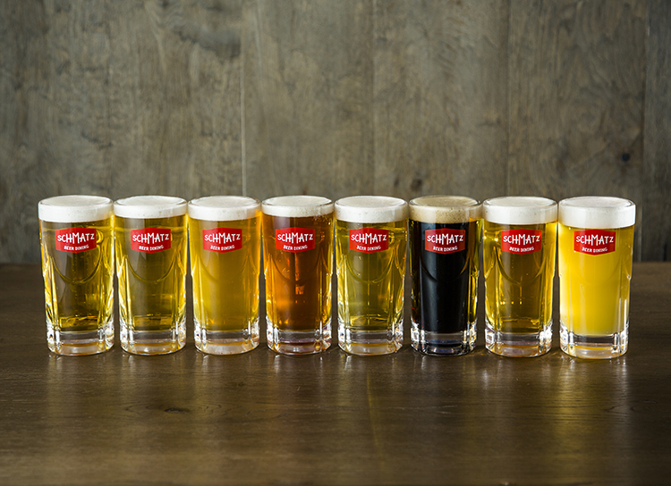 クラフトドイツビールは常時約8種類揃います