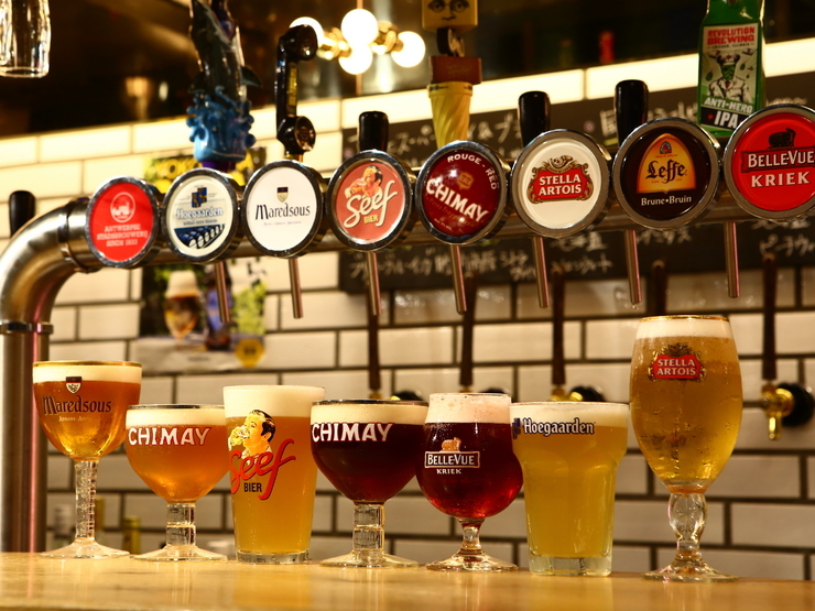 ベルギー直輸入のビールと国産クラフトビールなど全20種
