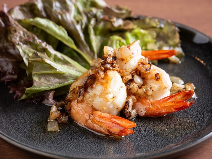 鉄板焼八八の料理