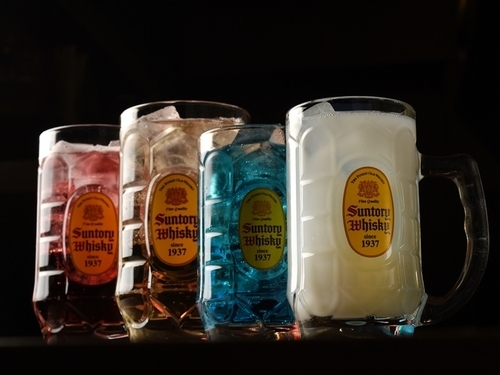 ハイボールサーバーで作る高圧炭酸のハイボールは20種類以上