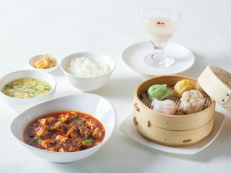 【スーツァンレストラン陳】の「陳建一の麻婆豆腐セット」2,800円