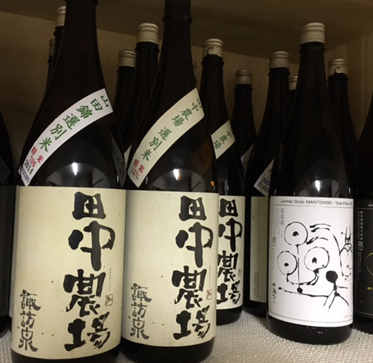 イベントでは「夏子の酒」に登場した銘酒『諏訪泉』を提供