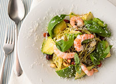 【CORDIAL Kitchen】『海老＆アボカドのジェンベーゼ “スパゲッティ”』