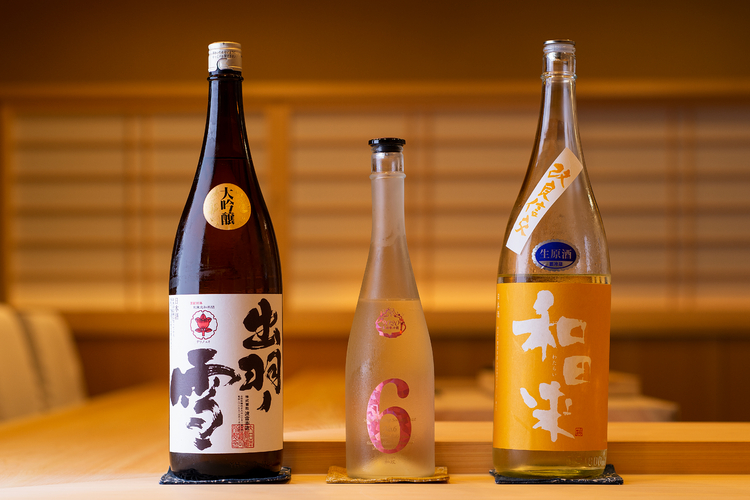 鮨忠の日本酒