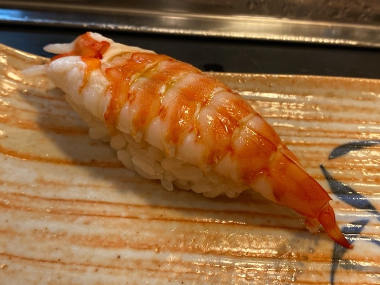 松野寿司の巻海老