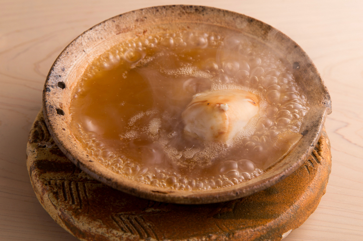 Furuta『フカヒレと天然トラフグの白子の上湯スープ煮込み』