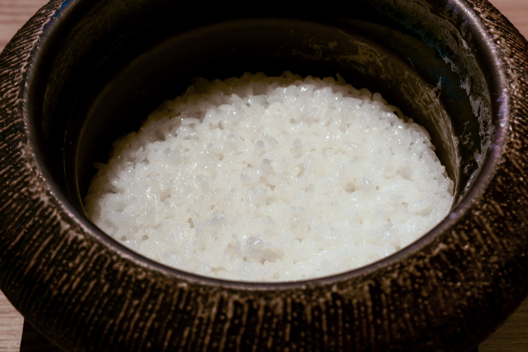 大粒の「いのちの壱」。お米そのものが光を放っているようです