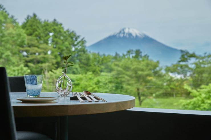大パノラマで富士山が見える！