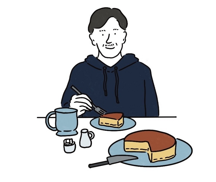 甘党イラスト
