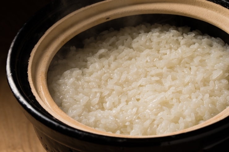 米のおいしさを引き出す『土鍋ごはん』