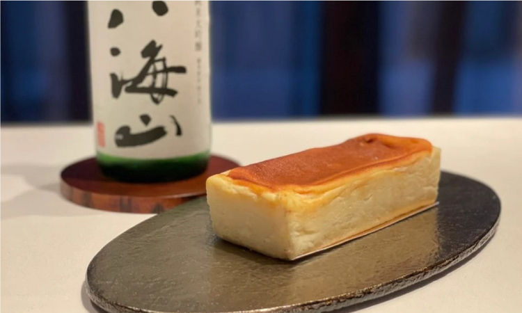 Ryuzu オリジナル 八海山チーズケーキ Restaurant Ryuzu