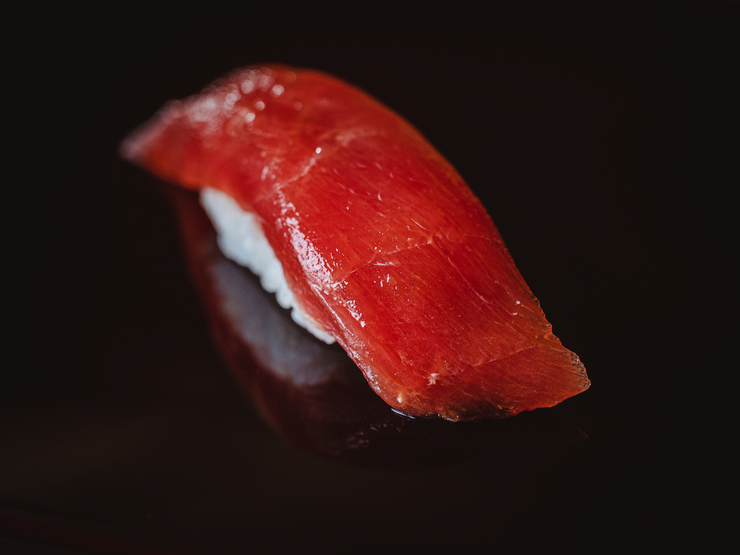 鮨あおの『鮪赤身』