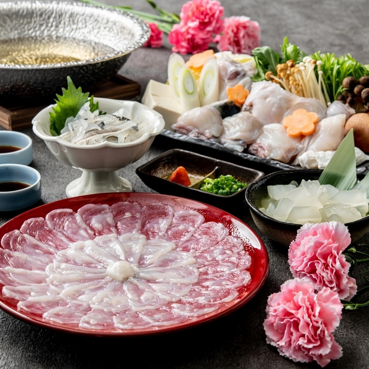 とらふぐ豪華セット（2～3人前） とらふぐ専門店「玄品」