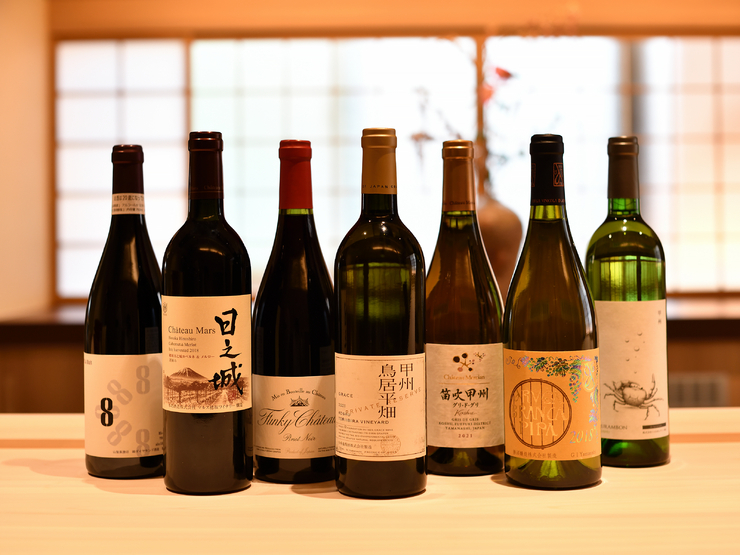 和氣 旬　日本産ワインとシャンパン