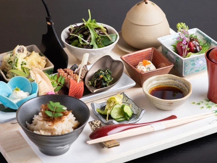 【和ノ食　奏】のランチの一例