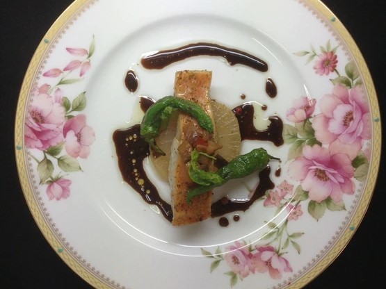 【フランス料理　レストラン　ポールロジェ】ランチの一例「お魚のランチ」 