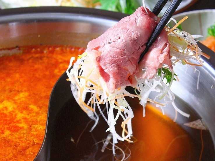 【焼肉肉匠 牛膳姫路駅前店】の『しゃぶしゃぶ』