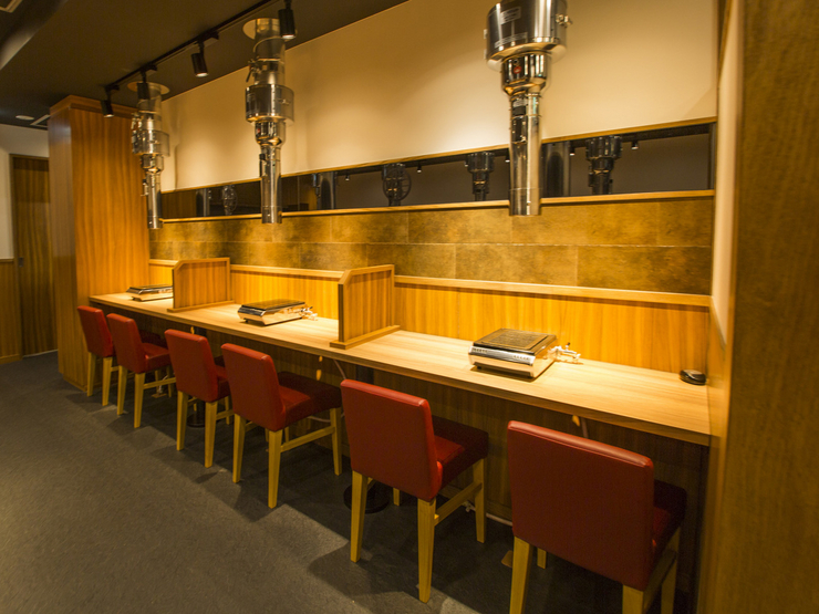 おしゃれな綺空間でホルモンを楽しめます