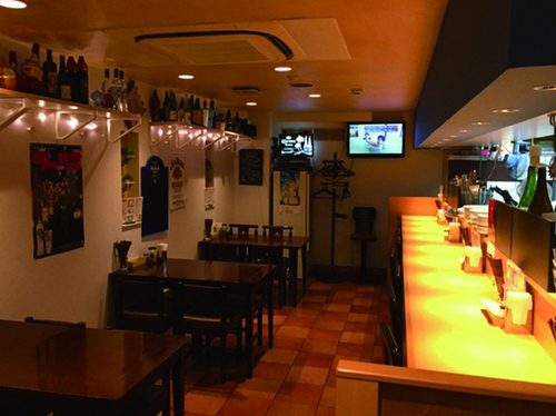Grill＆Kitchenかぼちゃの馬車内観