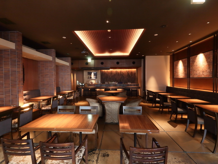 RISTORANTEOrobianco内観