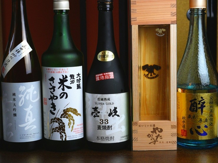 日本料理結縁の日本酒