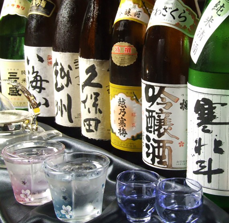 生け簀割烹 中洲鷹勝 本店の日本酒