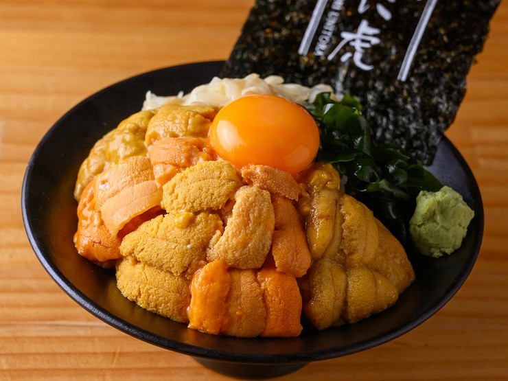 うに虎中通り　庵の料理