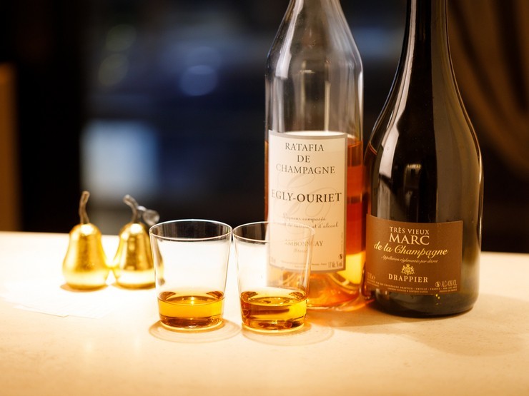 champagne　J.（シャンパーニュジェ。）のドリンク