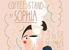 元【noma】のCOFFEE担当Sophia氏が期間限定でコーヒースタンドをOPEN