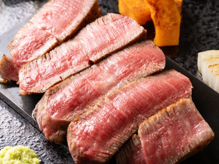 唐戸ステーキ山本の料理