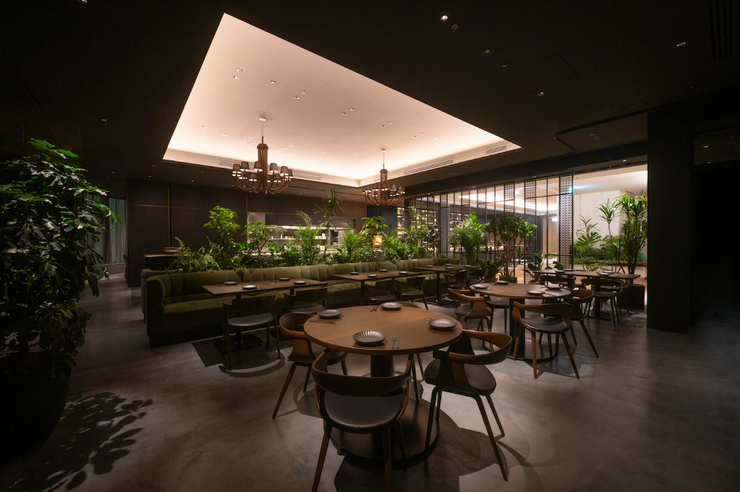 【SAAWAAN BISTRO】の店内