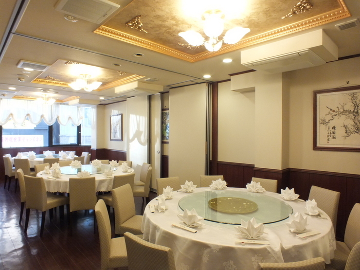 横浜中華街【王府井レストラン】の店内