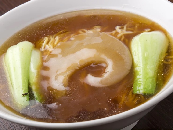 横浜中華街 台湾・中華料理　好記園の『フカヒレ入りラーメン』