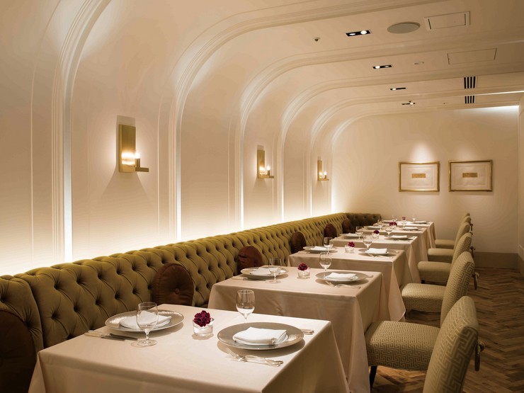 フレンチレストラン　ル・シャンドールの内観