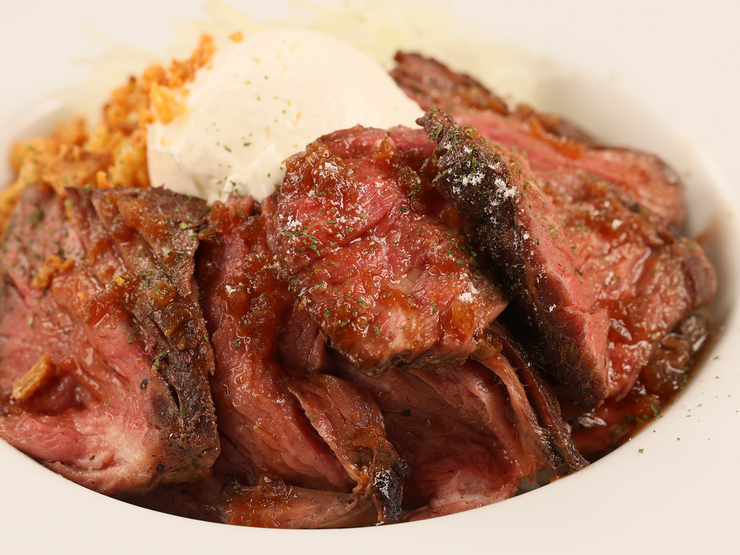 【CHARCOAL STAND SUSUKINO】の『ステーキライス』