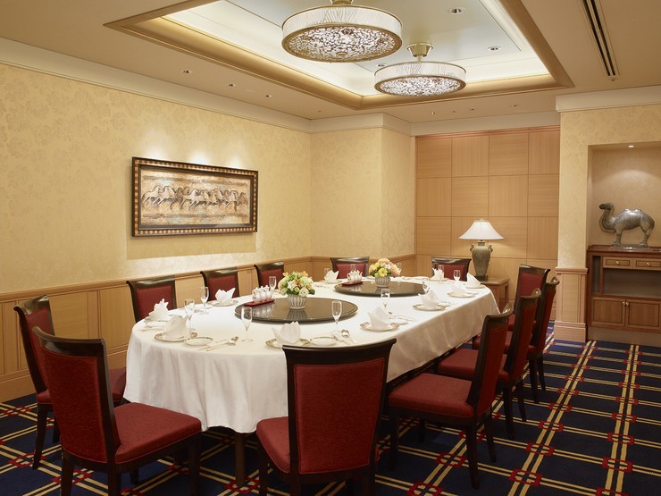 中国料理　桃花林の内観