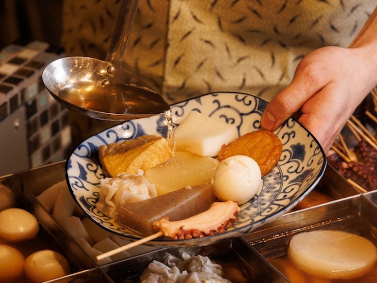 お通しおでんが500円で食べ放題