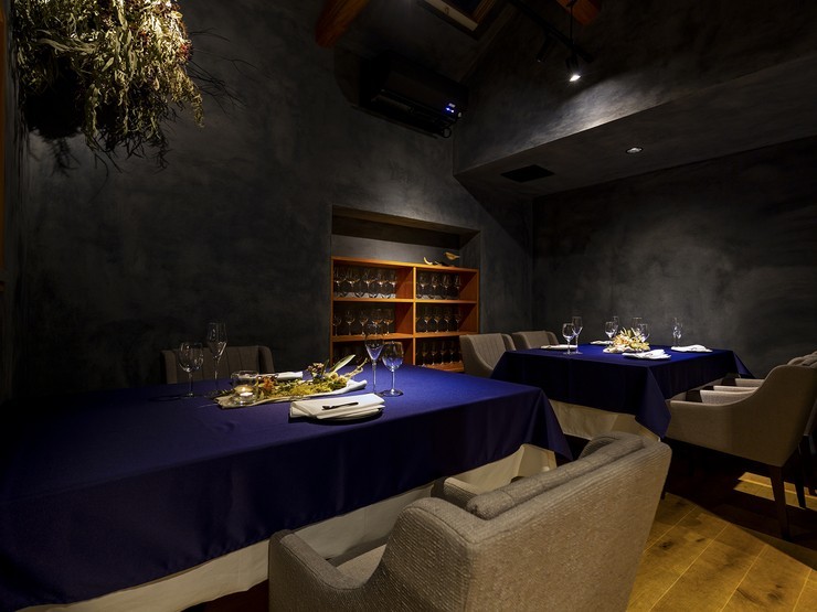 Ristorante SHIKAZAWA（シカザワ）の内観