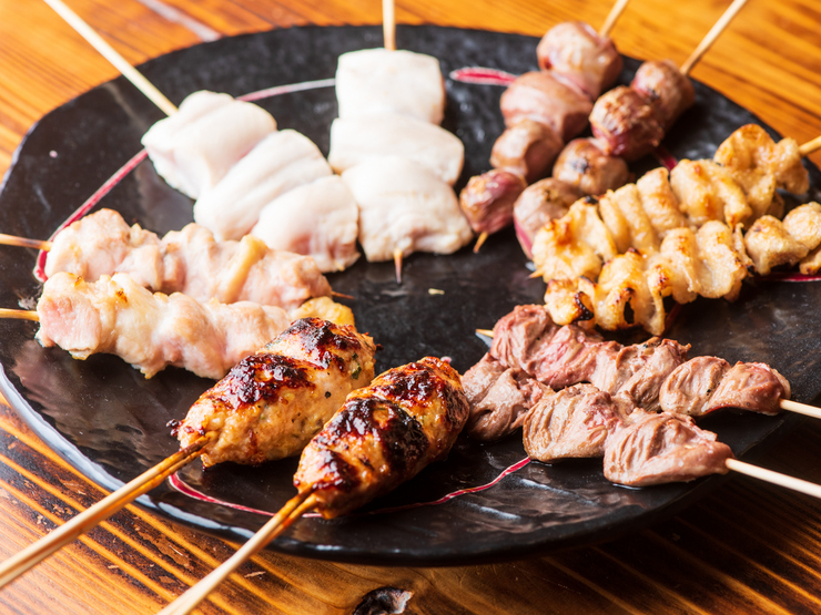 串焼き居酒屋とりのやの料理