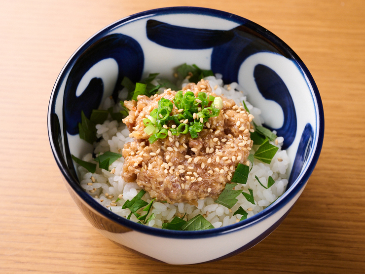 浦安　幸来の鯵のなめろう丼