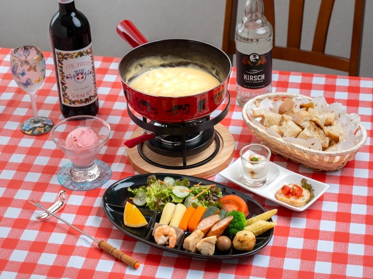 ふぉんでゅ亭の料理