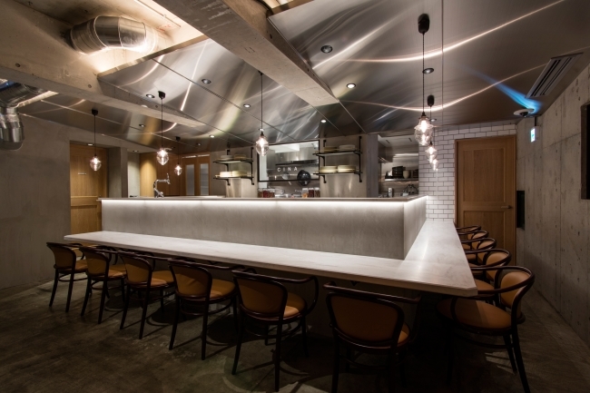 【CINA New Modern Chinese】のカウンター席