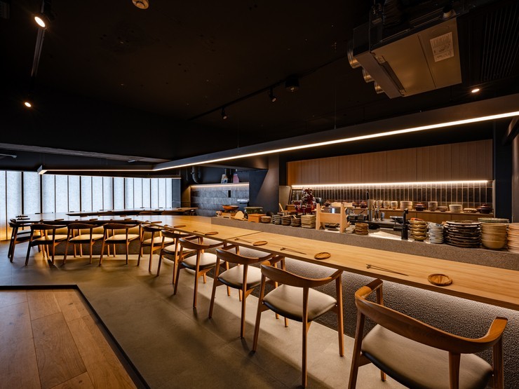 銀座際際の内観