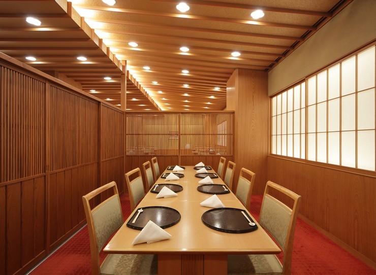 和食堂　山里の内観