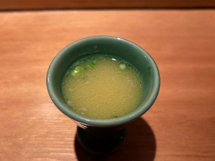 初めの一杯『鶏白湯スープ』