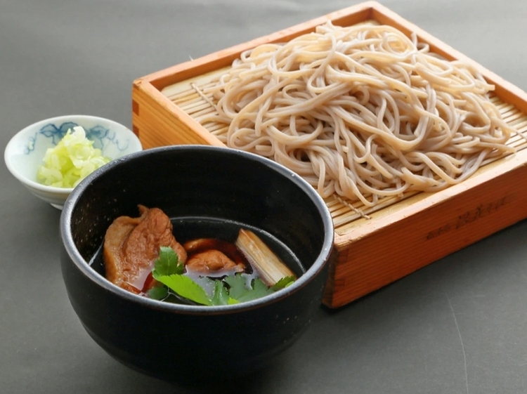 蕎麦しゃぶ 総本家 浪花そばの料理